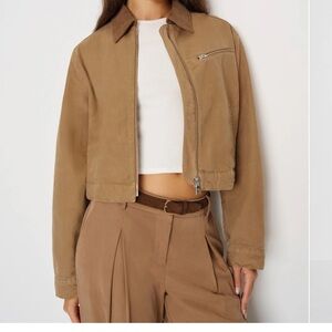 Reformation Briar Jacket in Tawny